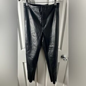 ZARA High-Rise Faux Leather Leggings - Small
- Brand new